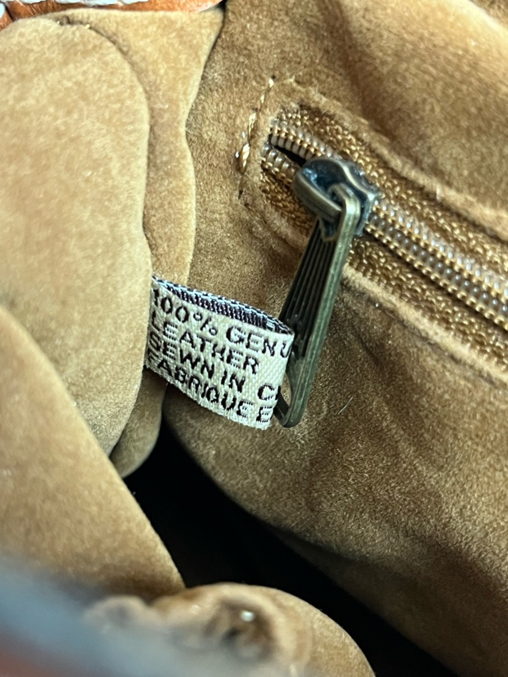 Patricia Nash Brown Leather Convertible Backpack - Picture 13 of 16